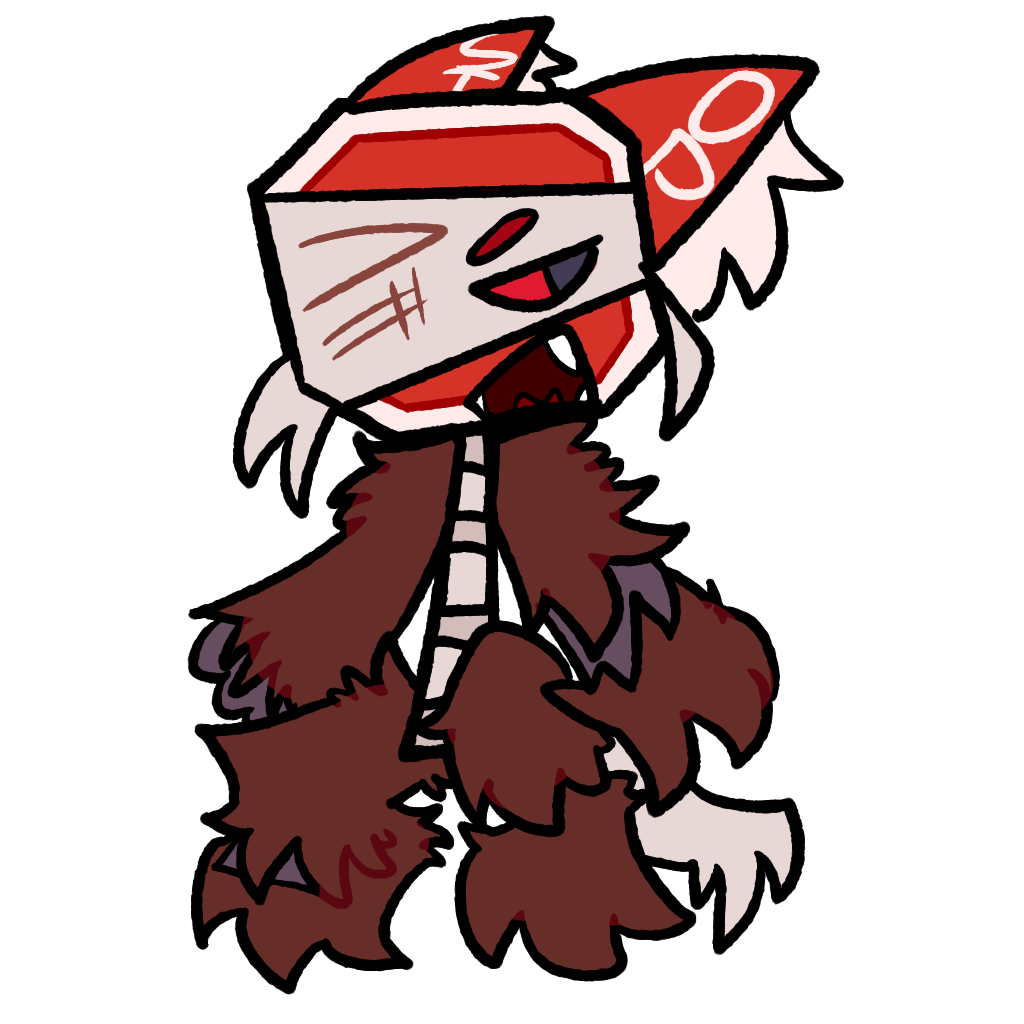 Stopsign therian form reference image