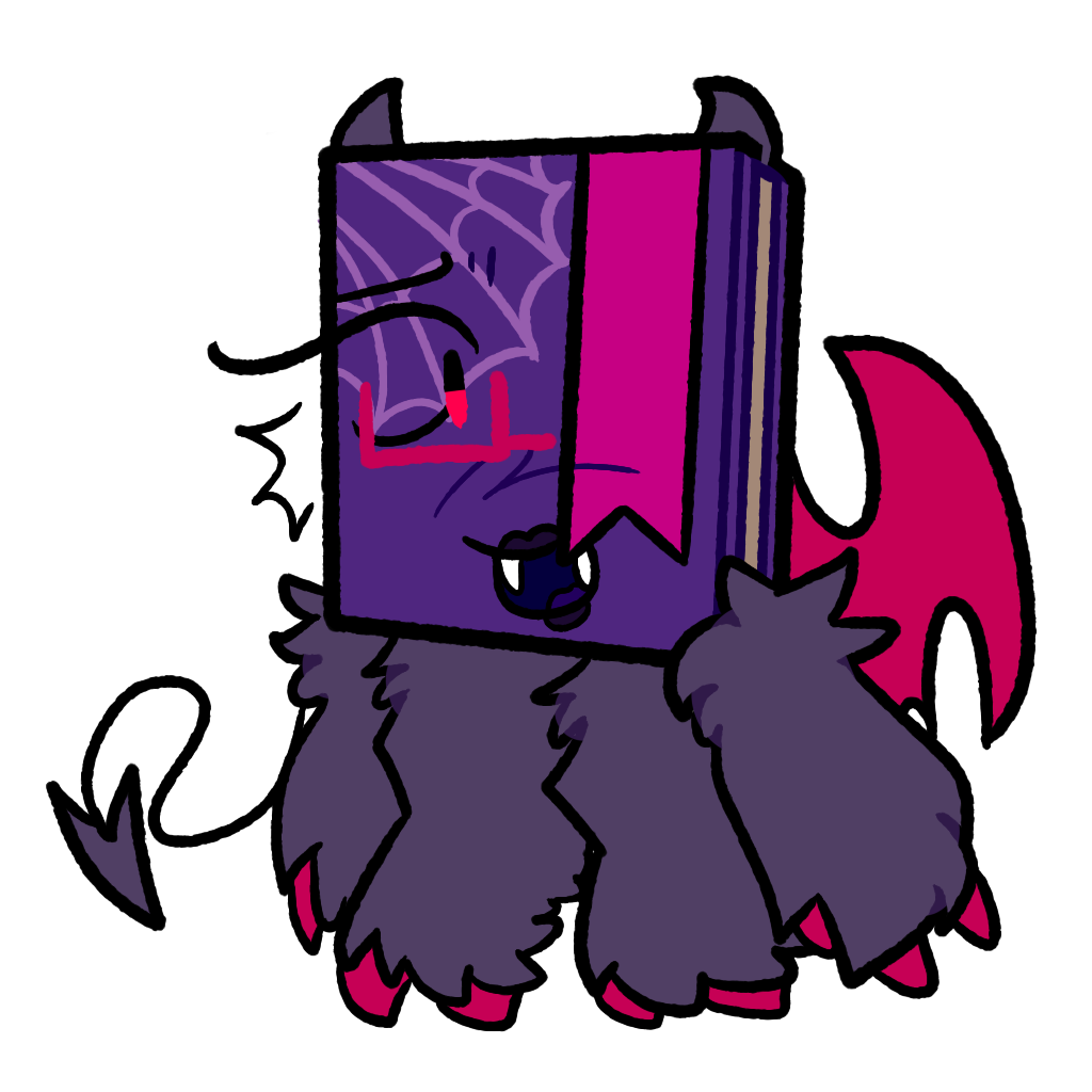 Almanac demon form (half formed) reference image