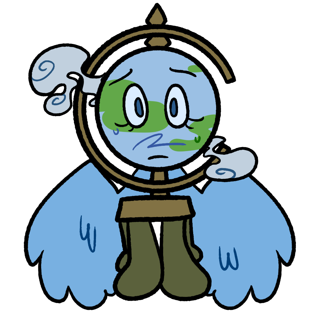 Globe angel form (half formed) reference image