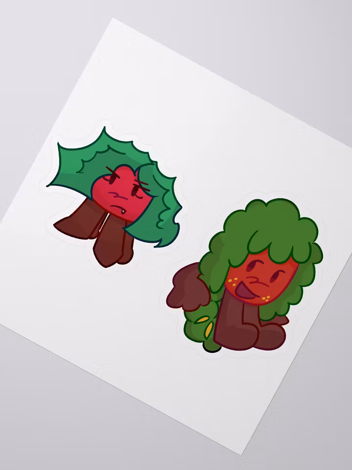 Main character stickers