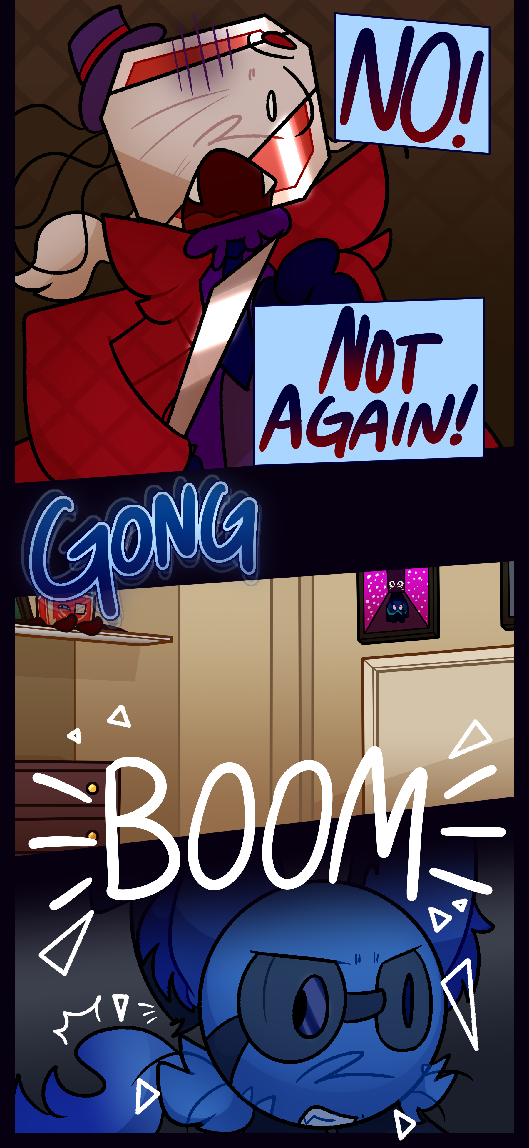 Lyra continues "And I will NOT stand for it anymore. I DON'T CARE if I've known you or those other sentinels MY ENTIRE LIFE. The queen is hurting people, KILLING people! She always has!" Gale reaches for a remote and Lyra screams "DON'T TOUCH THAT!!"