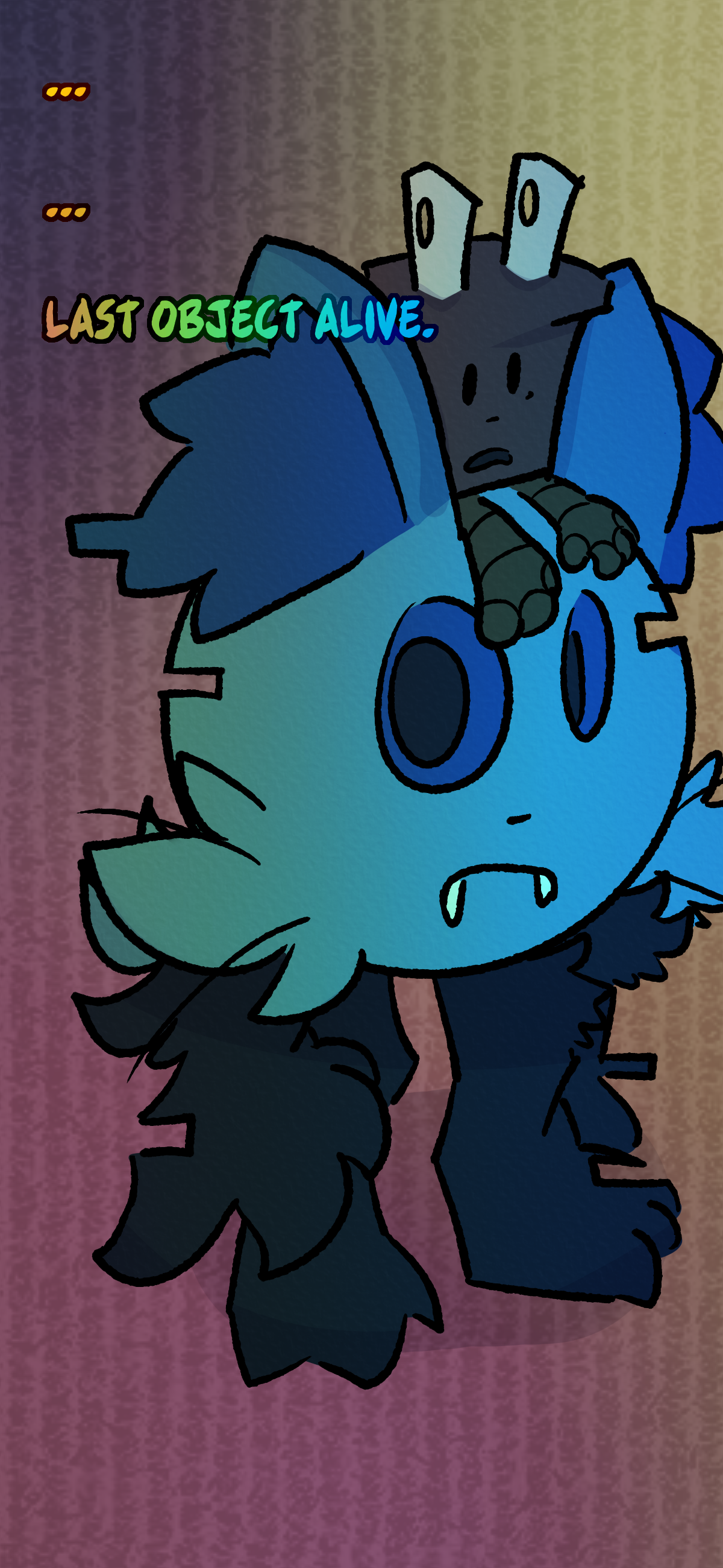 Pepper and Blaire hear a voice say "Last object alive."