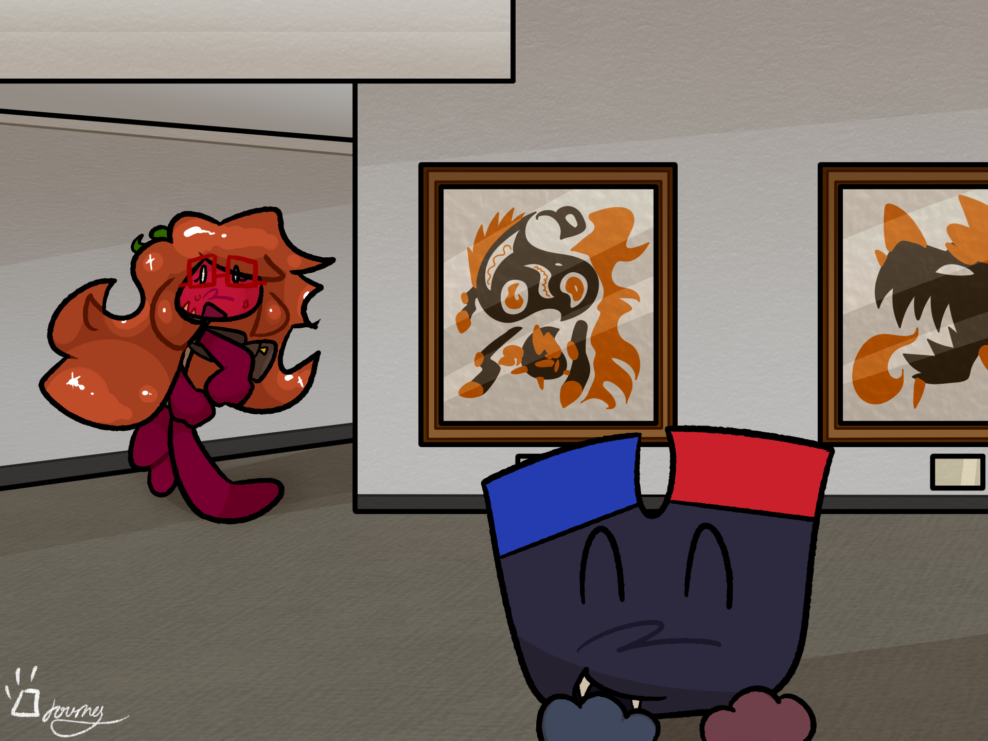 Simple shading, full background. $12.00 value.