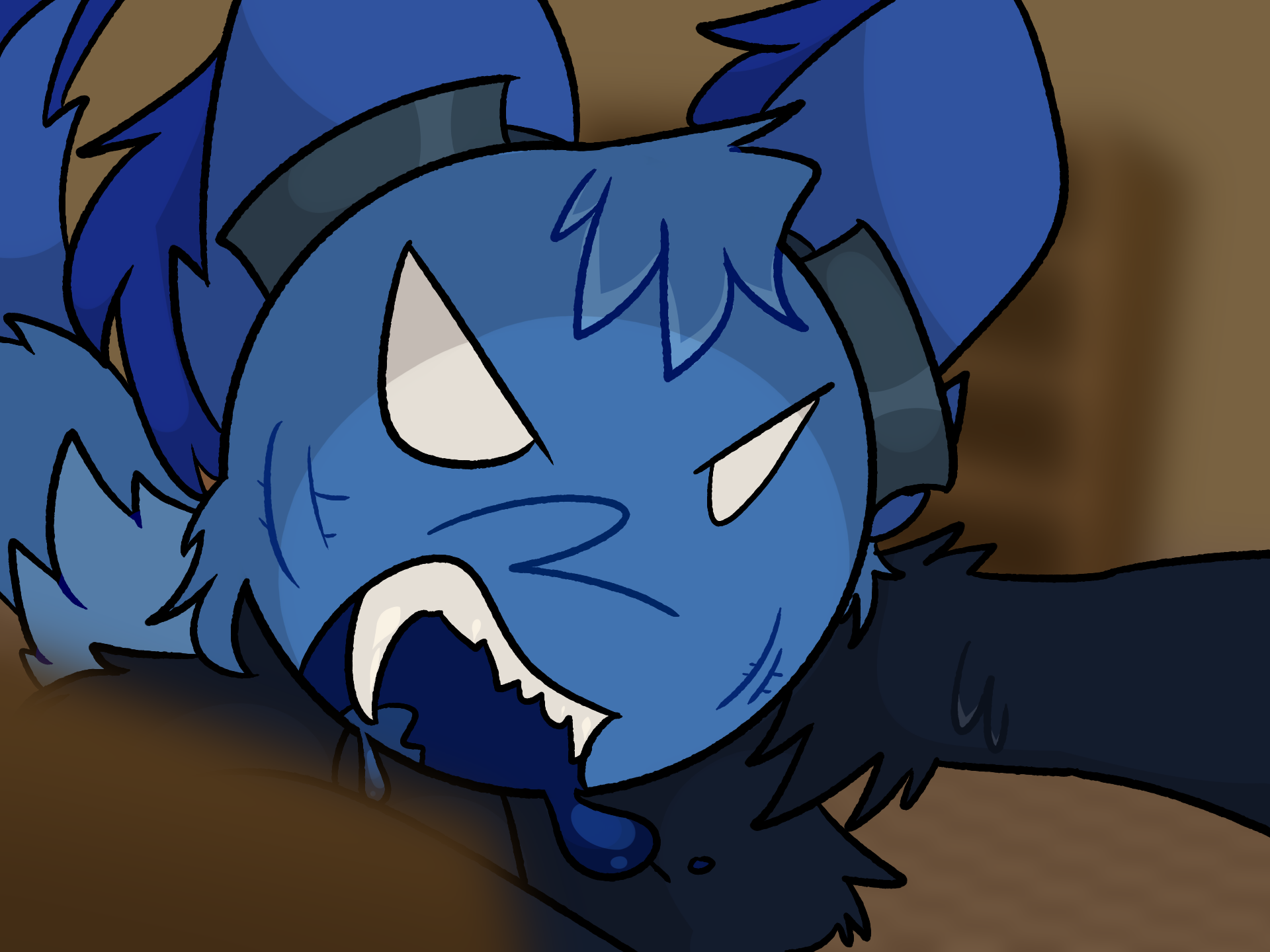 Simple shading, simple background. $8.50 value.